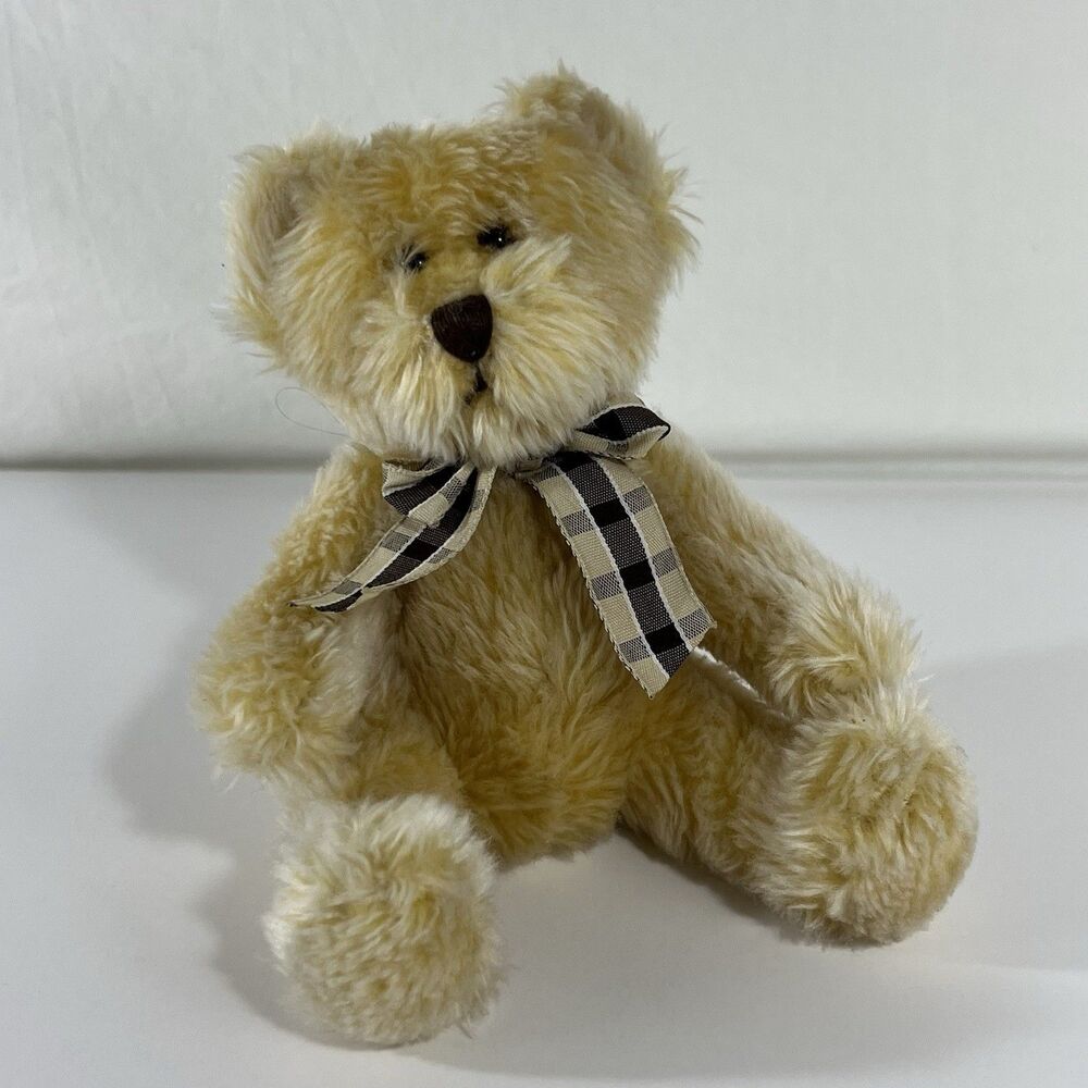 Russ Berrie - UK - Kipling - Retired Handmade Teddy Bear - Vintage
